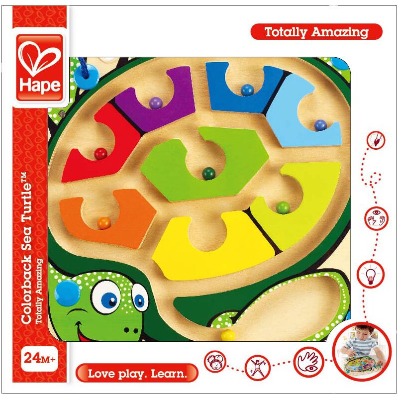 Hape - Joc magnetic Labirint Broasca testoasa