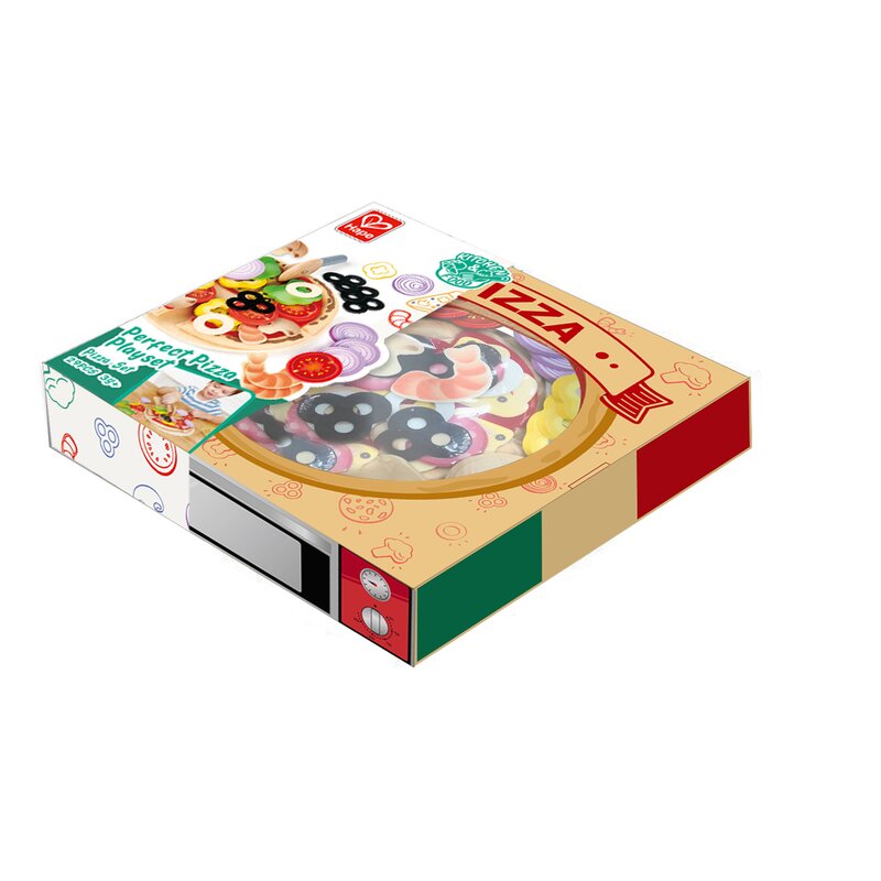 de ce se intareste aluatul de pizza Hape - Set de joaca Pizza perfecta
