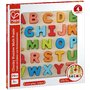 Hape - Puzzle educativ Alfabet Chunky , Puzzle Copii, piese 27 - 1
