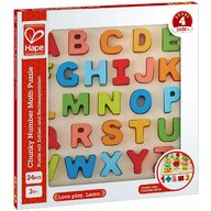 Hape - Puzzle educativ Alfabet Chunky , Puzzle Copii, piese 27