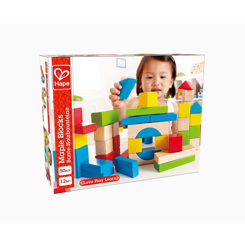 Hape - Set de constructie, Multicolor