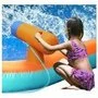 Saltea gonflabila cu piscina si tun cu apa - 2