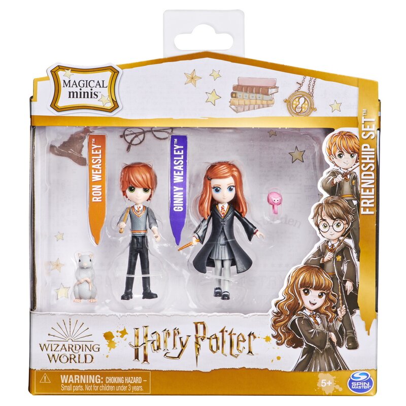 Spin master - HARRY POTTER SET 2 FIGURINE RON SI GINNY WEASLEY