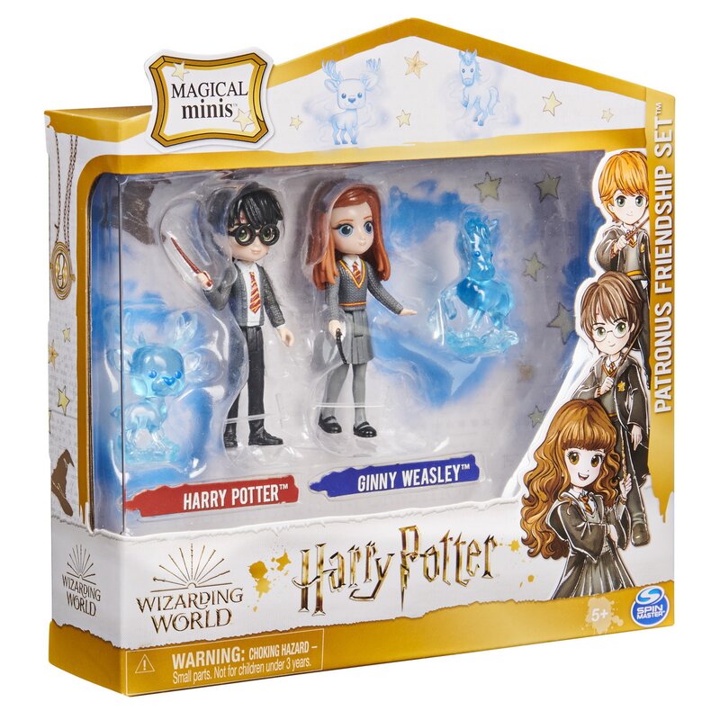 harry potter 2 film subtitrat in romana Spin master - HARRY POTTER WIZARDING WORLD MAGICAL MINIS SET 2 FIGURINE HARRY POTTER SI GINNY WEASLEY