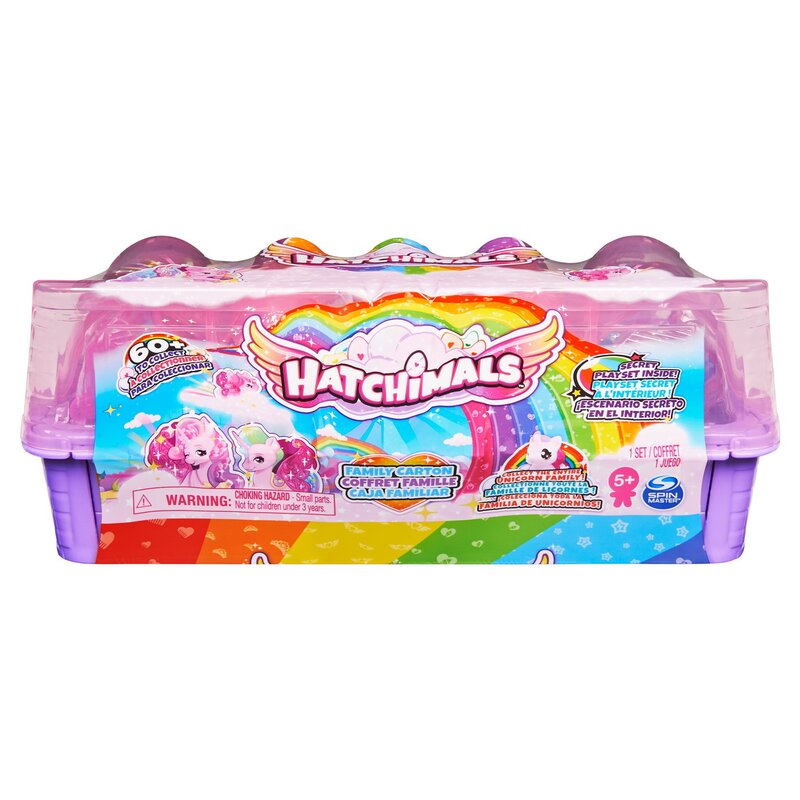 Spin master - HATCHIMALS PACHET FAMILIE DE FIGURINE PUIUT