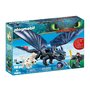 Playmobil - Hiccup, Toothless si pui de dragon - 1