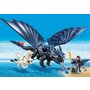 Playmobil - Hiccup, Toothless si pui de dragon - 3