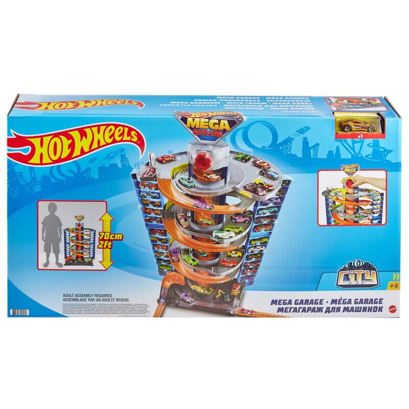 Mattel - hot wheels action mega garajul