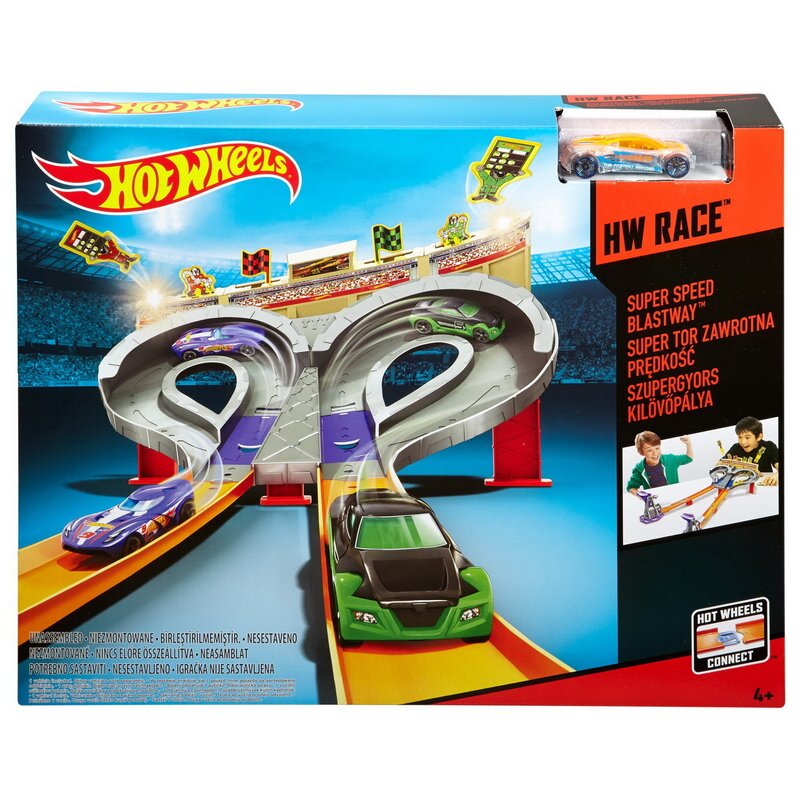 Mattel - hot wheels action pista super vitezei