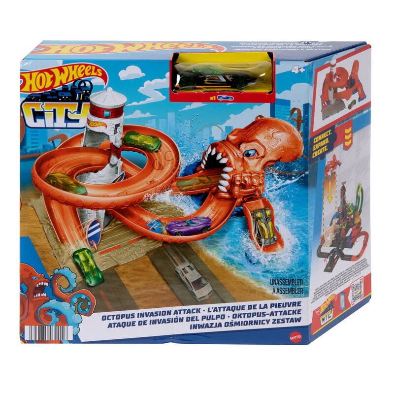 Mattel - HOT WHEELS CITY PISTA INAMICILOR FAR