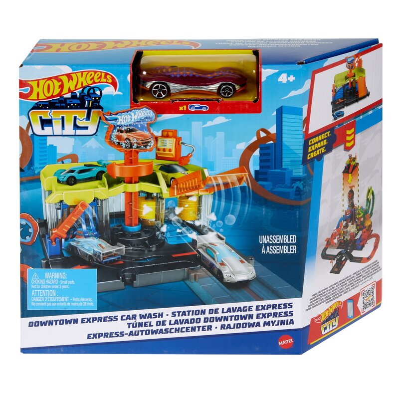 Mattel - HOT WHEELS CITY SPALATORIE AUTO