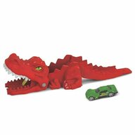 Mattel - Set de joaca City - Dino lansator , Hot wheels