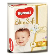 Huggies - Elite Soft (nr 4) Convi 19 buc, 8-14 kg