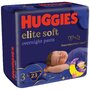 Huggies - Elite Soft Overnights Pants (nr 3) 23 buc, 6-11 kg - 6