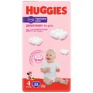 Huggies - Scutece Chilotel Pants Mega marimea 4 Fetite, 9-14  kg, 52 buc