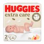 Huggies - Scutece Extra Care Mega, Marimea 2, 82 buc, 3-6 kg - 1