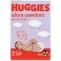 Huggies - Scutece Ultra Comfort Mega, Marimea 3, Unisex, Design Mickey&Mini, 5-9 kg, 78 buc - 1
