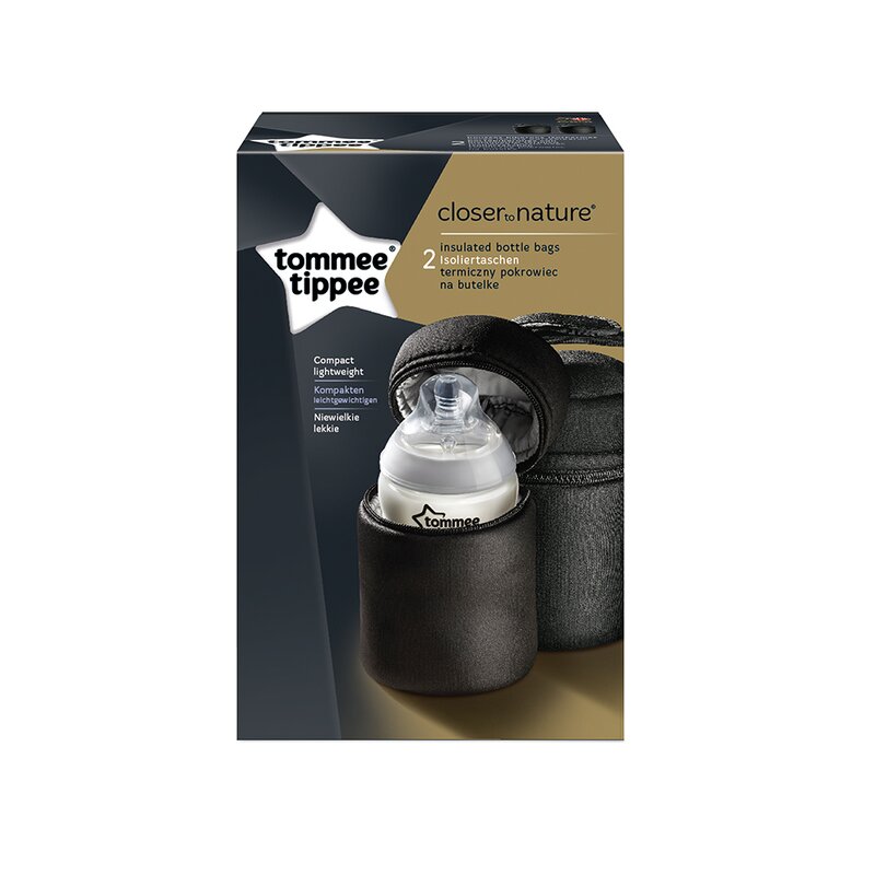 Tommee tippee - husa biberon termoizolanta, 2 buc