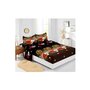 Somnart - Husa de pat Finet + 2 fete de perna, pentru saltea de 140x200 cm, pisici rosii - 1