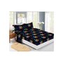 Somnart - Husa de pat Finet + 2 fete de perna, pentru saltea de 160x200 cm, frunze colorate - 1