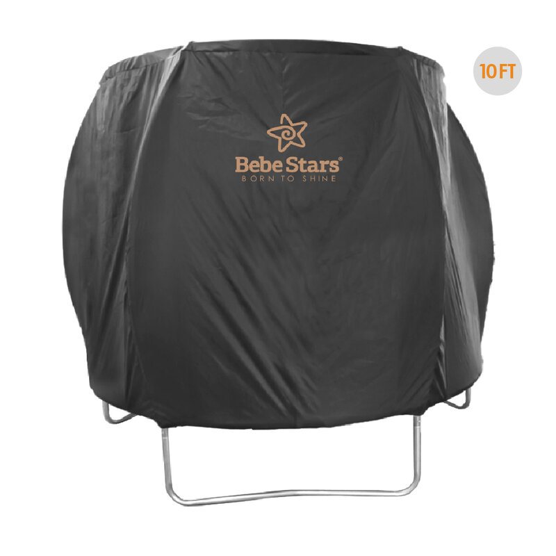 Husa de protectie pentru trambulina 305 cm, Bebe Stars, Negru
