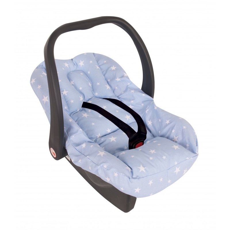 Sevi Baby - Husa protectie scoica auto cu reductor, Blue Stars