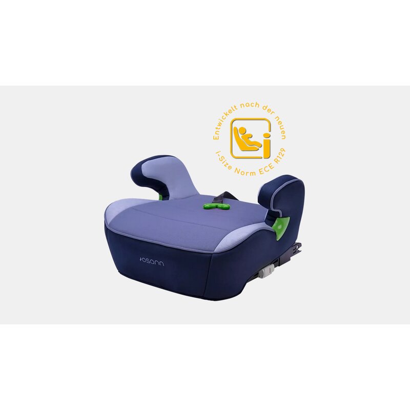 Inaltator auto Junior Isofix cu Gurtfix i-Size Pixel Navy, R129, Osann