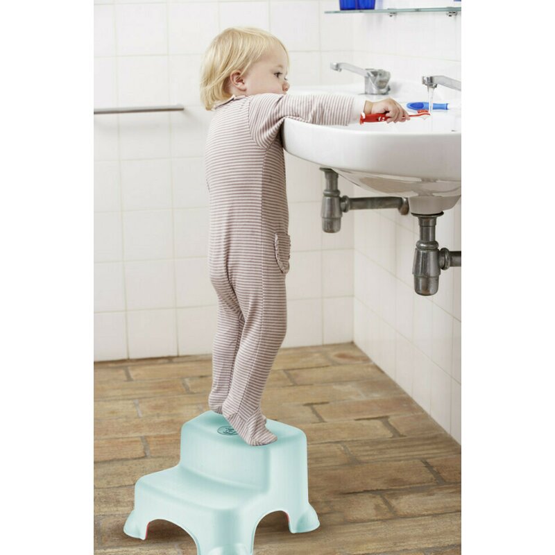 Inaltator cu doua trepte Step Stool BabyJem (Culoare: Roz)