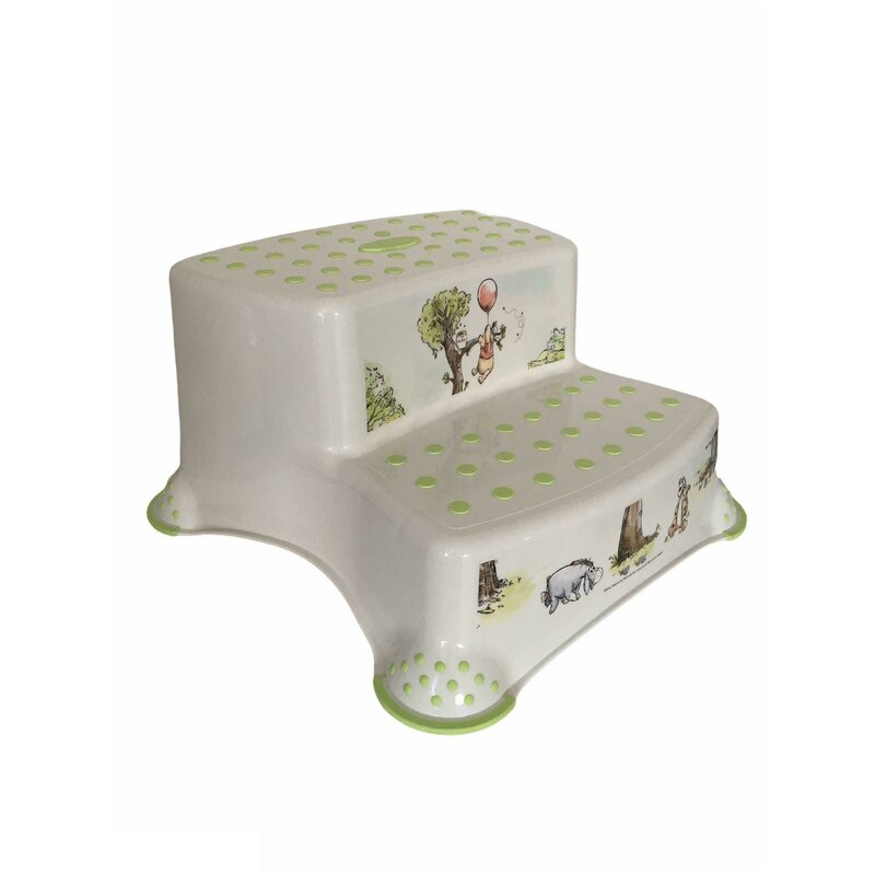 Lorelli - inaltator de baie dublu , disney bear and friends , antiderapant, alb