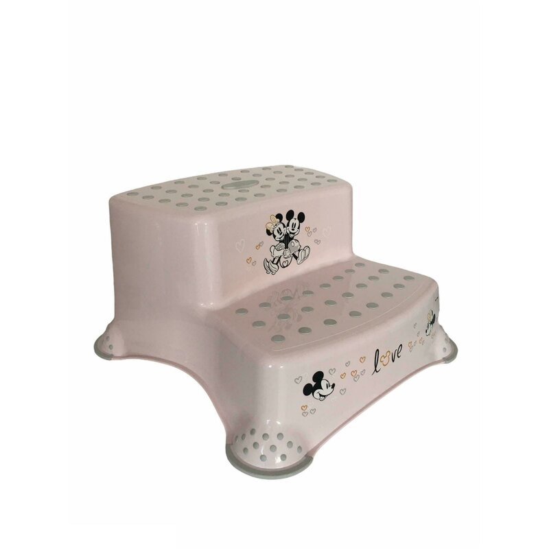 Lorelli - inaltator de baie dublu , disney girl love , antiderapant, roz