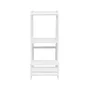 Inaltator Learning Tower Ajustabil, Ajutor de bucatarie MeowBaby  , lemn Alb - 3
