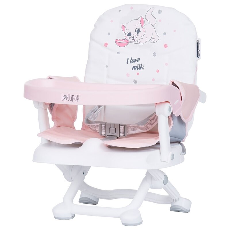 Chipolino - inaltator scaun de masa lollipop blush