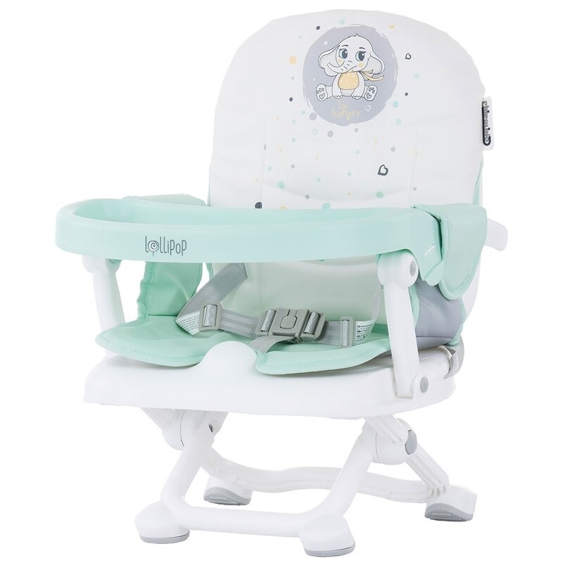 Chipolino - scaun de masa booster lollipop cu 3 trepte de inaltime mint