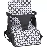 Inaltator scaun masa, FreeON, Fold and Go, Portabil 2 in 1, Conform cu standardele europene EN16120, EN71-3:2021, Black and White