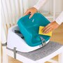 Ingenuity - Booster Toddler SmartClean, Peacock Blue - 4
