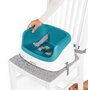 Ingenuity - Booster Toddler SmartClean, Peacock Blue - 6