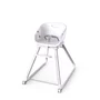 Scaun inalt de masa, Ingenuity, Multifunctional, Cu functii diverse, Inclinare in 3 pozitii, Cu suport picioare reglabil in 2 pozitii, Cu tavita detasabila si reglabila cu o singura mana, Cu 3 pozitii de blocare, Cu roti, Cu vibratii, 0-5 ani, Gri - 3