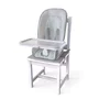 Scaun inalt de masa, Ingenuity, Multifunctional, Cu functii diverse, Inclinare in 3 pozitii, Cu suport picioare reglabil in 2 pozitii, Cu tavita detasabila si reglabila cu o singura mana, Cu 3 pozitii de blocare, Cu roti, Cu vibratii, 0-5 ani, Gri - 5