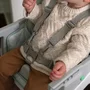 Scaun inalt de masa, Ingenuity, Multifunctional, Cu functii diverse, Inclinare in 3 pozitii, Cu suport picioare reglabil in 2 pozitii, Cu tavita detasabila si reglabila cu o singura mana, Cu 3 pozitii de blocare, Cu roti, Cu vibratii, 0-5 ani, Gri - 18