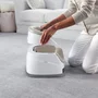 Scaun inaltator, Ingenuity, 2 in 1, Pliabil, Utilizare atasat de scaun sau individual pe podea, Pana la 22 kg, Fara BPA, 6 luni+, Maro - 20