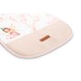Insertie carucior, Sensillo, Muslin, Universala, Reversibila, Din bumbac muselin 100%, Pentru confort sporit, Cu decupaje pentru centura de siguranta, 80x40 cm, 0 luni+, Fairy Pink - 3