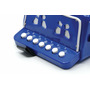 Instrument muzical acordeon albastru - 4