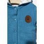 Jacheta cu urechiuse pentru copii Dogs, Tongs baby (Culoare: Albastru, Marime: 18-24 Luni) - 2