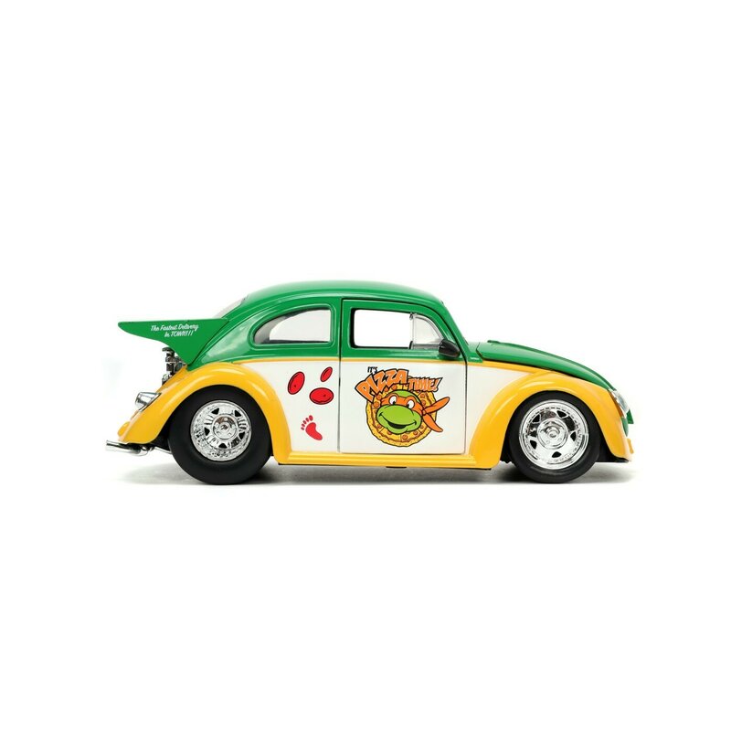 JADA MASINUTA METALICA TESTOASELE NINJA 1959 VOLKSWAGEN DRAG BEETLE 1:24