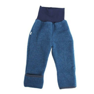 Jeans 50/56 - Pantaloni din lana merinos organica - wool fleece - Iobio