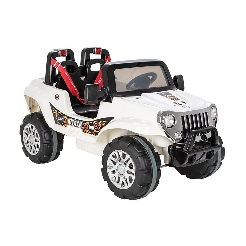 Pilsan - jeep electric attack 12 v cu telecomanda, cu 2 locuri