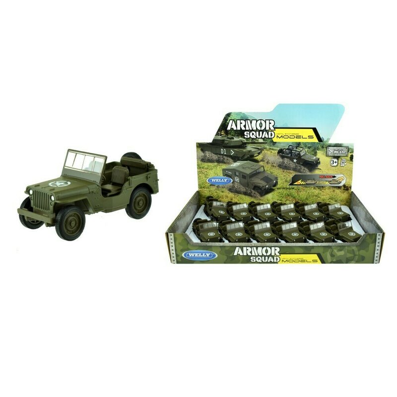 Welly - masinuta jeep willys