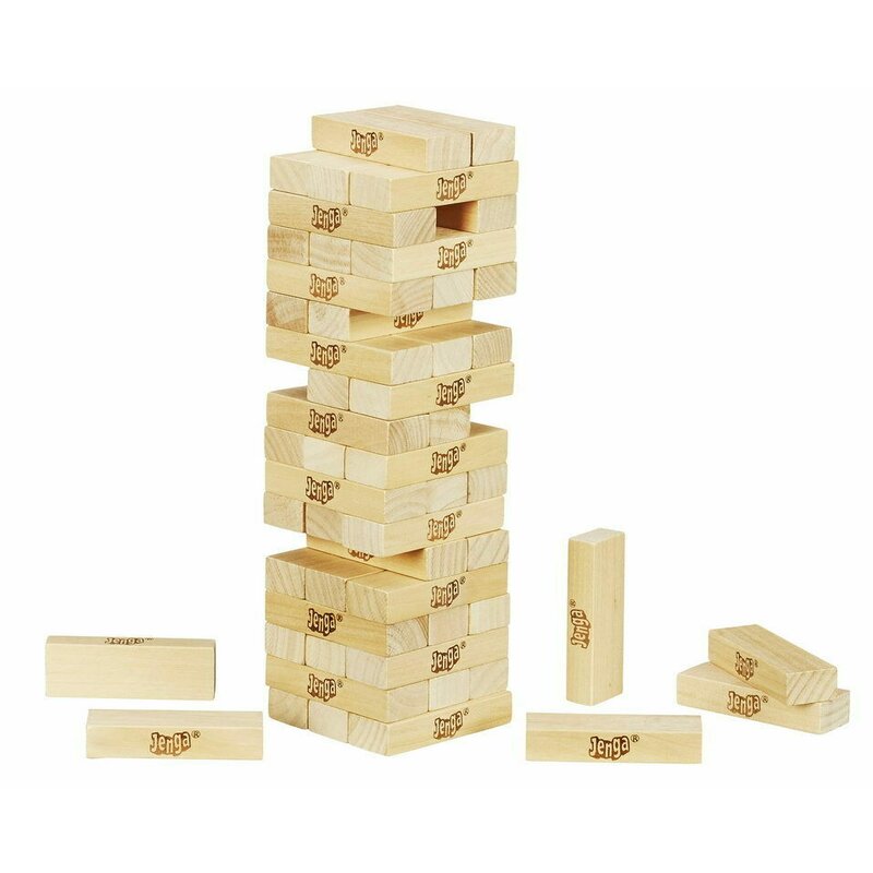 Hasbro - Joc de indemanare Jenga, Multicolor