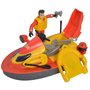 Jet Sky Simba Fireman Sam Juno cu figurina si accesorii - 1