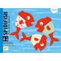 Djeco - Joc acvatic cu carti Spidifish - 1